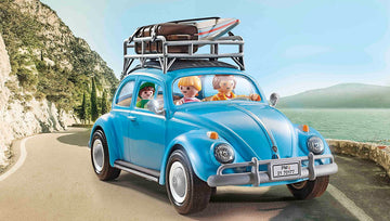 Playmobil Volkswagen Beetle Toy Car, Yellow Plastic, 34.8 x 18.7 x 9.0 cm, Model 70177