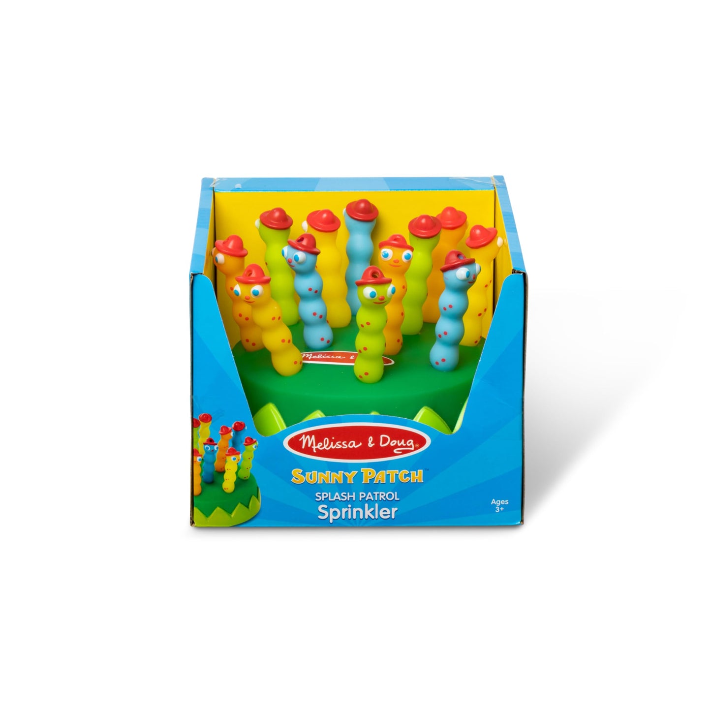 Melissa & Doug Sunny Patch Splash Patrol Sprinkler Toy With Hose Attachment