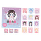 ECOMISTIQ Make A Face Sticker Book Funny Dress up Princess Doll for Kids Girls| Other Educational Toys| |Toys & Hobbies