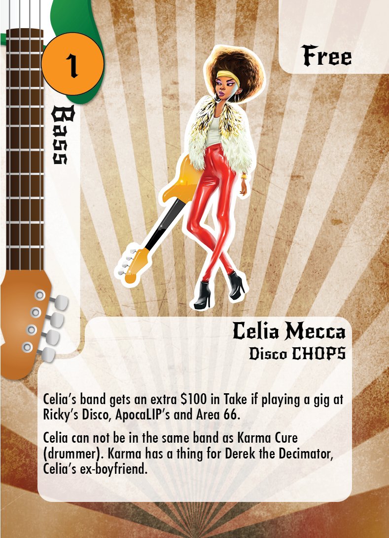 Chops - The Rock & Roll Board Game - Hilarious Musical Adventure For Musicians, Families, Friends - For Adults, Teens, Kids 14 &