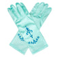 Bibuty Princess Dress Up Accessories Princess Gloves For Little Girls, Blue Toddler Gloves For Girls Princess Dress Up Set, Costume Gloves Set Toy Gift For 3 4 5 6 Year Old Toddler Girls