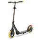 SereneLife Kick Scooter mature-themed Teenagers Kids- 2 Wheel Kids Scooter with Adjustable T-Bar Handlebar - Alloy Anti-Slip Deck - Portable Folding Scooters for Kids with Carrying Strap - Leopard