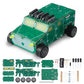 Pemenol Soldering Practice Kit, Diy Vehicle Model Soldering Projects With Pull-Back Gears Led Light For Hand-On Learning Stem Ed