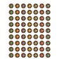 Travel the Map Airplanes Mini Stickers, 378 Per Pack, 12 Packs