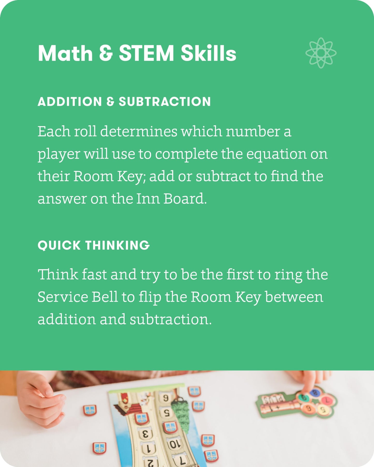 Simplyfun Math Room - Educational Math Game - Quick Thinking & Fun Math Games For Kids Ages 5 & Up - Fast Solving Addition & Subtraction Game - 2 To 4 Players