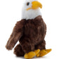 The Petting Zoo Eagle Plush Toy - 6" Brown Stuffed Animal, Soft Plush, Kids Gift, Model 421027