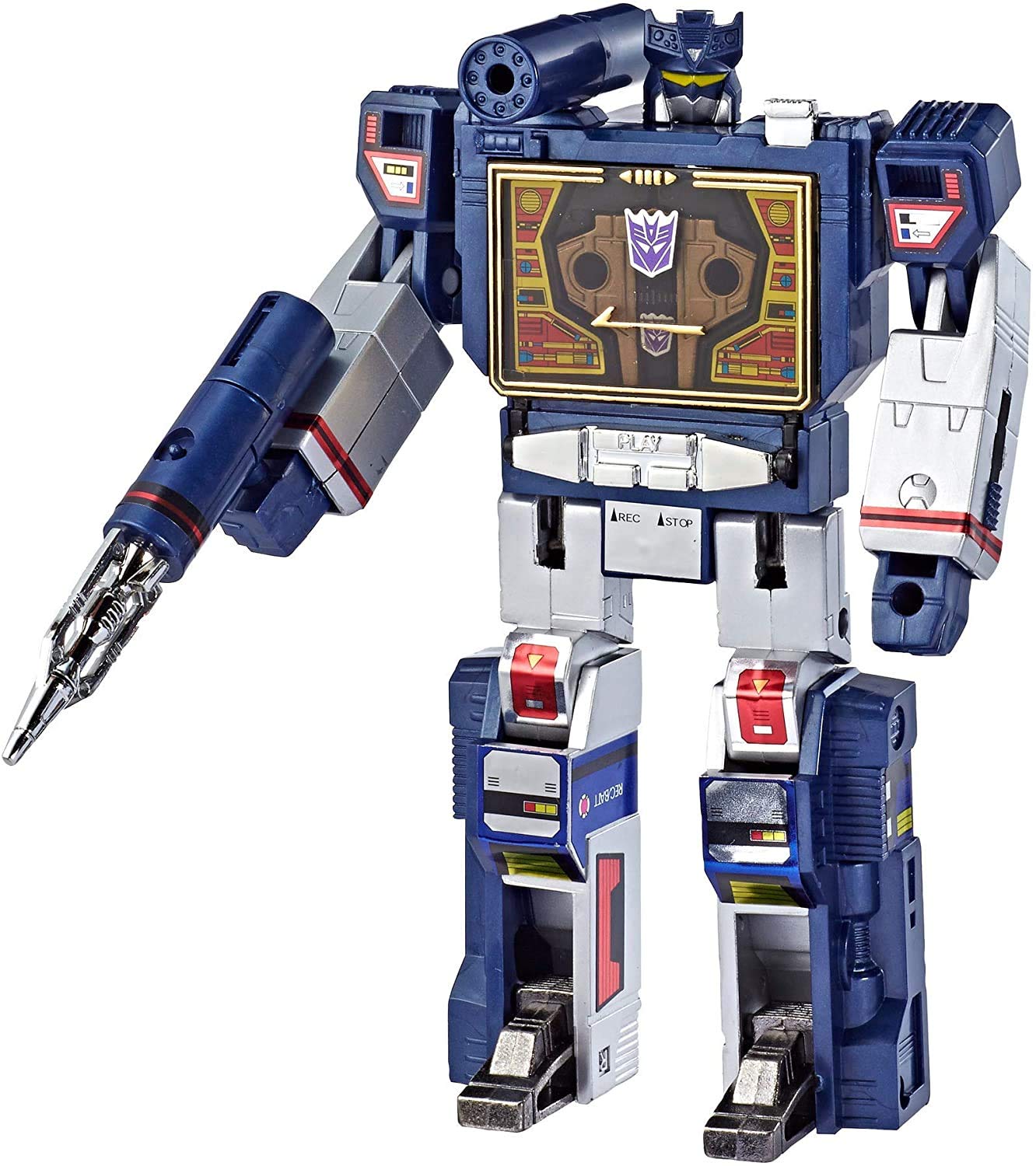 Transformers Vintage G1 limited availability Decepticon Soundwave with Buzzsaw Cassette (Reissue)