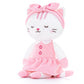 Lazada Stuffed Cat Dolls Animal Kitty Plush Toy Baby Girl Gifts White With Hair Band 16'