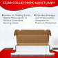 (3) Premium 800 Count Storage Box Trading Card Storage Box Cardboard Perfect Baseball Card Storage Box - Made In The Usa