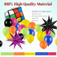 90S 80S Party Balloon Garland Arch Kit, 90S 80S Theme Party Decorations With 4D Dice Hot Pink Black Star Foil Balloons For 80S 9
