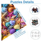 Jigsaw Puzzles for mature-themeds 1000 Pieces-Colorful Seashell and Starfish  1000 Piece Puzzle for mature-themeds with Letter on Back No Dust  with 1:1 Poster(27.6x19.7)