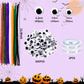 UPINS 550PCS Valentines Day Pipe Cleaners Set Including 5 Colors of Chenille Stems 4 Sizes of Wiggle Googly Eyes for Valentine