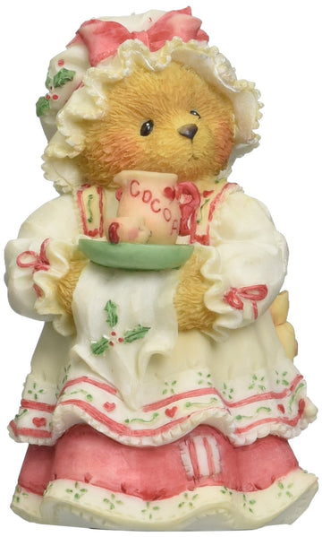 Cherished Teddies Figurine: Holly A Cup Of Homemade Love