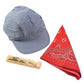 Funny Party Hats Childs Train Conductor Hat Dress Up Kit - Hat, Whistle, and Bandana (12 per package)