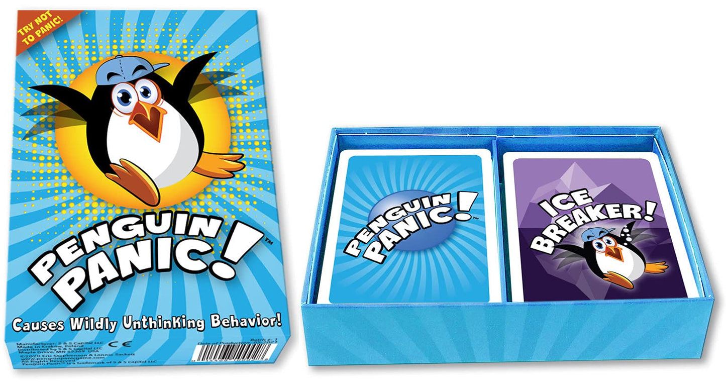 Penguin Panic - Tongue Twisted Hurt Your Cheeks Laughter – You’Ll Be Laughing At The Crazy Things Your Friends Say – For Fun People Looking For A Hilarious Night In A Box