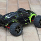 SummitLink Compatible Custom Body Muddy Green Over Black Replacement for 1/16 Scale RC Car or Truck (Truck not Included) ERMN-BG