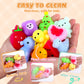Viscoo Squishy Toys Squishies,120 Pack Mochi Squishy Bulk Party Favors For Kids,Squishy Fidget Toys Stress Toys, Treasure Box To