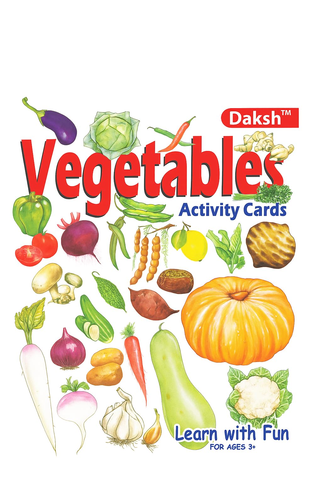 Pmw  Vegetables English Flash Activity Cards For Kids  Easy To Learn And Identify Vegetables