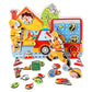 Ilsmysutra Toddler Sensory Board Life Scene Development For Age 3+ Boys Girls Kids Fire Truck|Toys For Baby|Developmental Baby T
