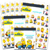 Despicable Me Minions Stickers Party Favor Pack - 200 Stickers, 16 Sticker Sheets, and 8 Sticker Packs (Party Supplies)