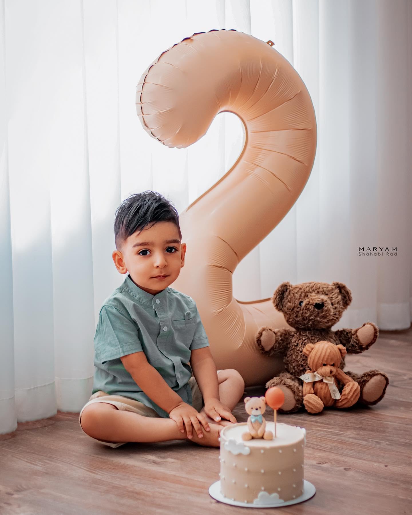 Light Brown 2 Balloon, Tan Number Balloons 40 Inch, Beige 2Nd Balloon Number Birthday Decorations, Sandy Brown Second Two Birthd