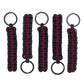 Bubbasgaragetv - Large Heavy Duty Paracord Zipper Pulls (Maroon)