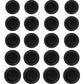 Boao 20 Pieces Piggy Bank Stopper Replacement Piggy Bank Plugs Bulk Rubber Saving Box Stopper(5 Sizes,Black)