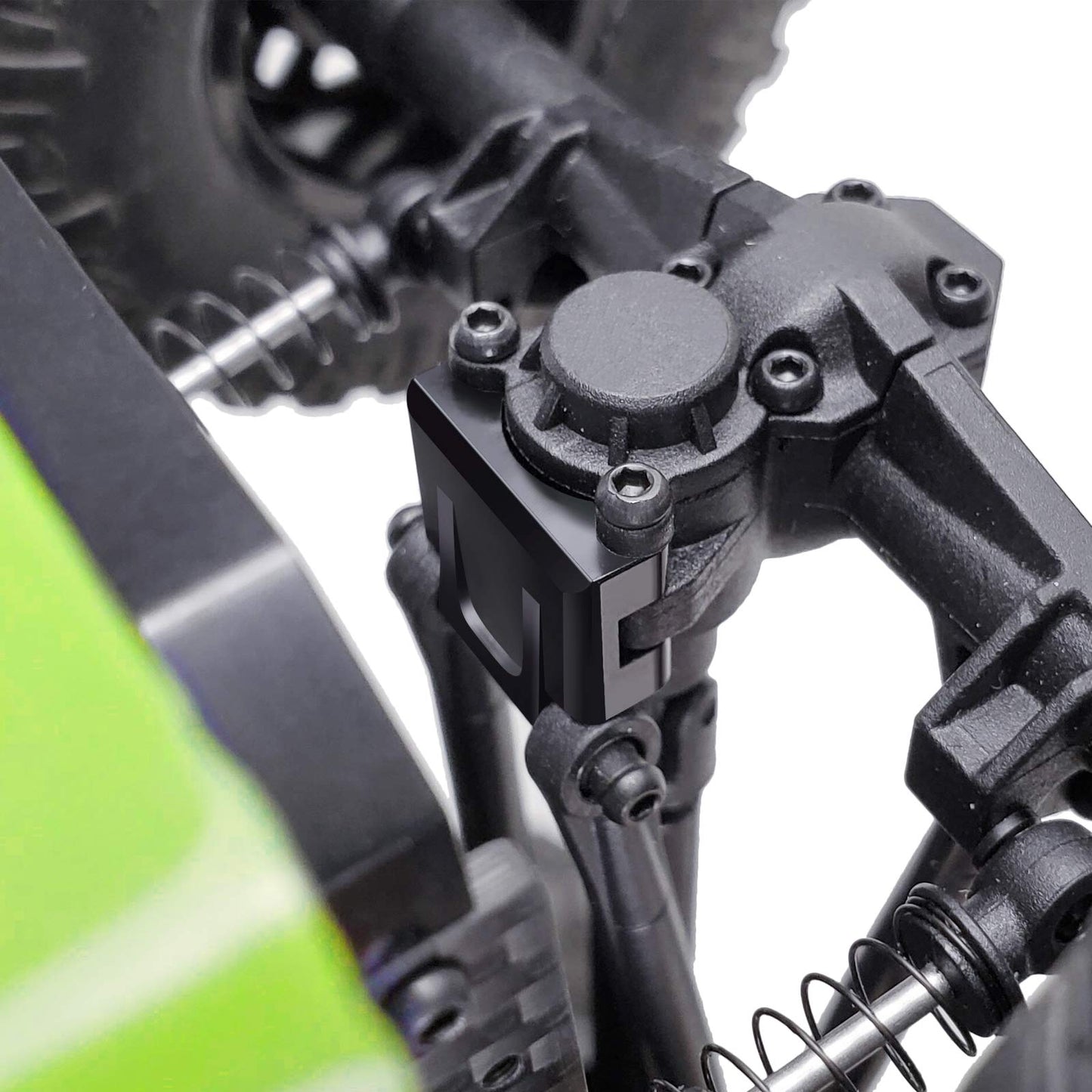 QUE-T Rear Axle Truss Upper Link Mount for 1: 24 Scale Axial SCX24 90081 RC Car Upgrade Parts