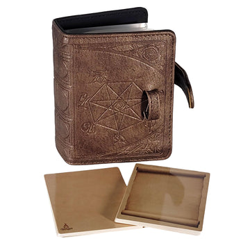 Forged Dice Co. Book Of Incantations Spell Card Book - Tome Edition - Bronze