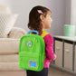 LeapFrog Mr. Pencil's ABC Backpack, Green, Frustration Free Packaging, Model 80-603401, Plastic Material