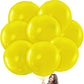 Prextex Yellow Giant Balloons - 8 Jumbo 36 Inch Yellow Balloons For Photo Shoot, Wedding, Baby Shower, Birthday Party And Event Decoration - Strong Latex Big Round Balloons - Helium Quality