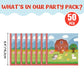 Wernnsai Farm Birthday Decorations - 50 Pack Farm Animals Napkins Barnyard Animal Party Decorations 3-Ply Farm Paper Napkins For Kids Baby Shower 6.5 X 6.5 Inches