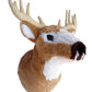 Adore Plush Company 13" Mr. Yosemite The Deer Plush Stuffed Animal Wall Mount - Brown, Model 2065, Soft Plush Material