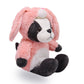 Yonlit Adorable Frenchie Stuffed Animal Dressed In A Pink Bunny Outfit, Super Cute And Soft Plush Bulldog Puppy Bunny For Easter
