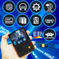 Miyoo Mini V4 Handheld Game Console 2.8-Inch 750*560 Ips Screen 2000Mah Miyoo-Mini V4 With Portable Case Transparent Black
