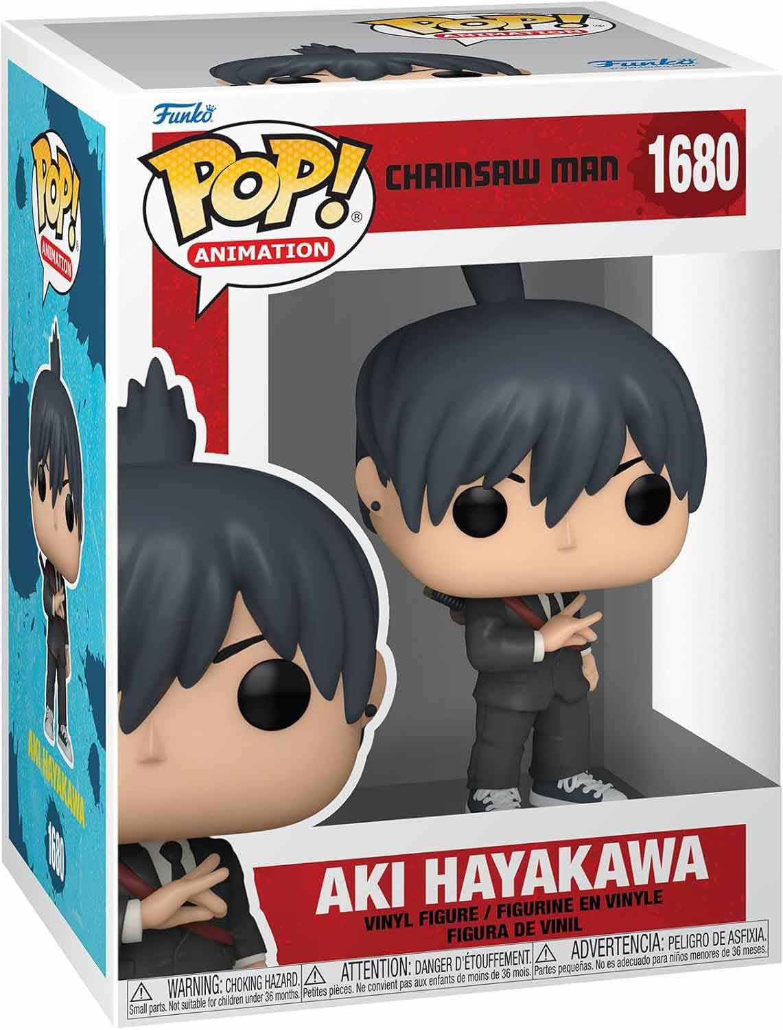 Funko Pop! Animation: Csm - Aki Hayakawa - Chainsaw Man - Collectable Vinyl Figure - Gift Idea - Official Merchandise - For Kids & Adults - Anime Fans - Model Figure For Collectors And Display