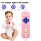 Chuya Silicone Remote Teether for Babies, BPA Free, Pink, Ideal for 0-18 Months Teething Relief