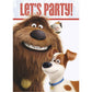 Secret Life of Pets Party Invitations - 5.5    x 4   , 8 Pcs