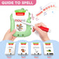 Preschool Learning Activities Toddler Toys Reusable Writing Drawing Talking Flash Cards Phonics Education Card Pocket Speech Therapy Toys For Boys And Girls, Xmas/Birthday Gift