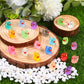 Dulefun 200Pcs Luminous Mini Resin Ducks 20 Colors Small Tiny Little Duck Figurines To Hide Glow In The Dark Miniature Figures F