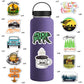 Susihi 160Pcs Nature Stickers For Kids Outdoor Adventure Stickers For Water Bottles Waterproof Camping Vinyl Stickers For Yeti C