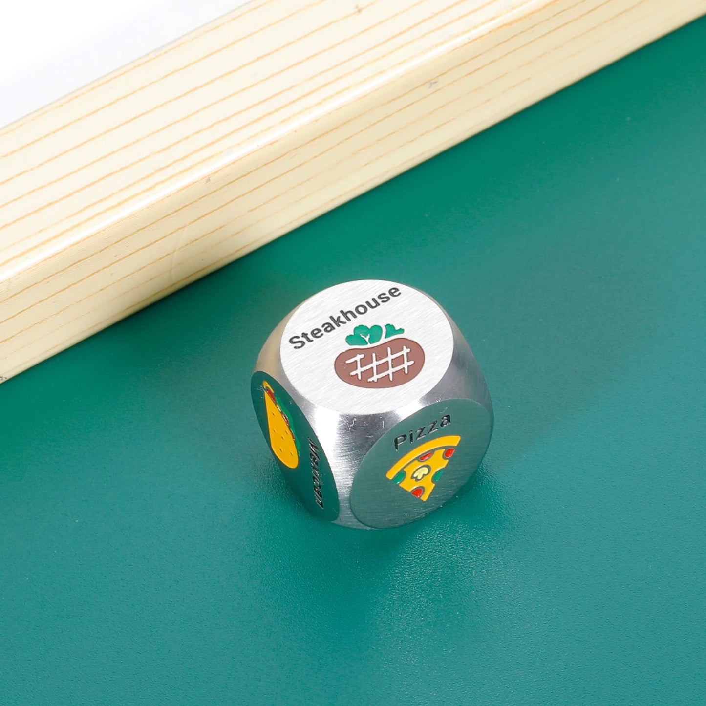 Food Decision Dice for Couple Games for Date Night 50th Anniversary Bridesmaid Gifts for Wedding 1 Year Anniversary Day Gift for