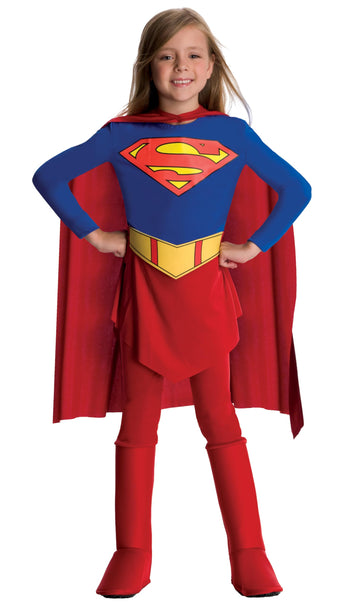 Rubie'S Dc Comics Supergirl Child'S Costume, Red/Blue