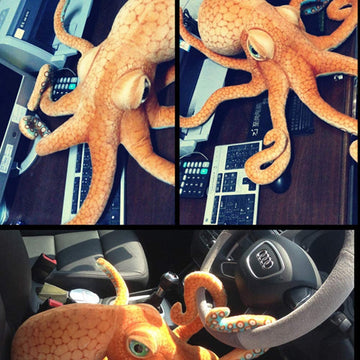 Yunnasi Plush Octopus Stuffed Marine Animals Realistic Stuffed Octopus Soft Toy For Children 19.6 Inches