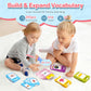 AHJ Talking Flash Cards for Toddlers 1-6, Montessori Learning Toys with 510 Sight Words, Educational Therapy Gifts for Preschool Kids