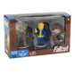 Toynk Fallout T-51 Power protective covering and Vault Boy (Classic) 3-Inch Mini Figure Set 2-Pack for mature-themeds | Includes Build-A-Figure Deathclaw Piece