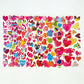 Six Vanka 3D Puffy Stickers For Kids, 8 Different Sheets Including Lovely Heart Sticker For Boys And Girls