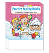 ZOCO - Practice Healthy Habits Coloring Books for Kids (50 Bulk Pack, Without Crayons) - Hygiene, Exercise & Nutrition Activitie