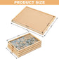 Redipo 1500 Pieces Wooden Jigsaw Puzzle Board With 4 Drawers For Storing Puzzles, 26    X 35    Large Portable Jigsaw Puzzle Tab
