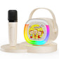 Hwwr Kids Karaoke Machine, Portable Bluetooth Speaker With Wireless Microphone, Christmas Birthday For Girls 4, 5, 6, 7, 8, 9, 1